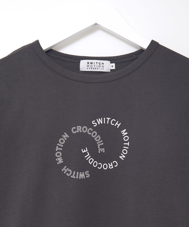 ロゴリング プリント Tシャツ
