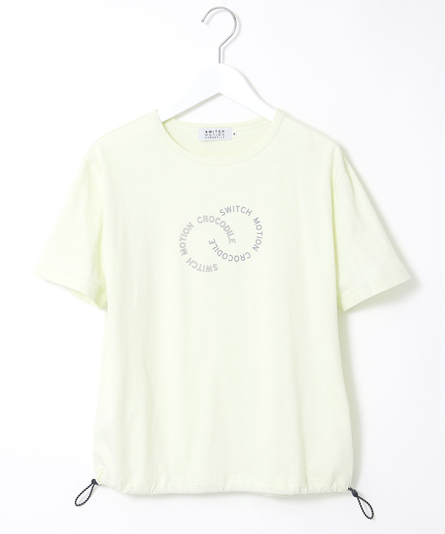 ロゴリング プリント Tシャツ