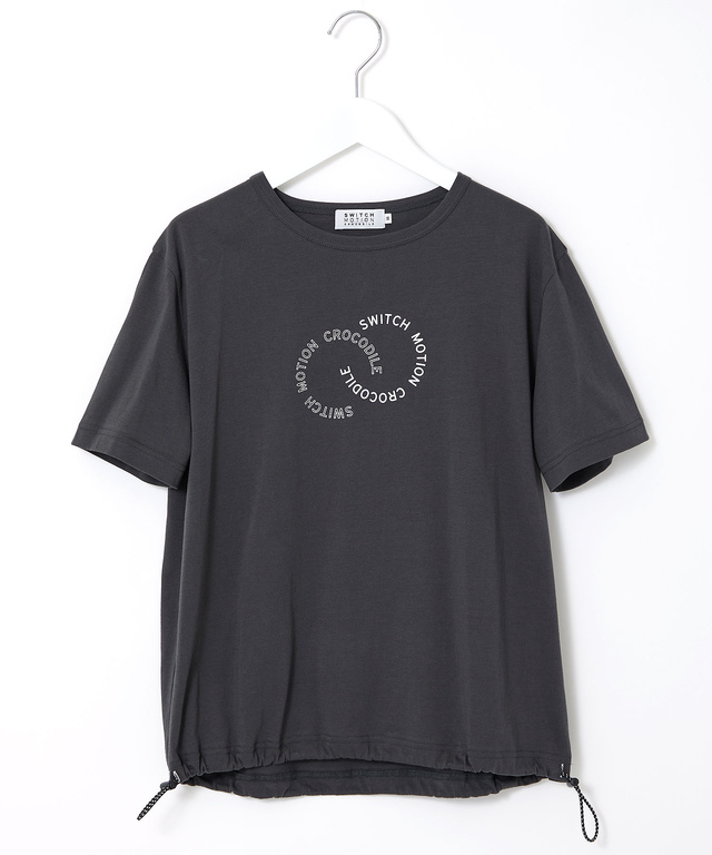 ロゴリング プリント Tシャツ