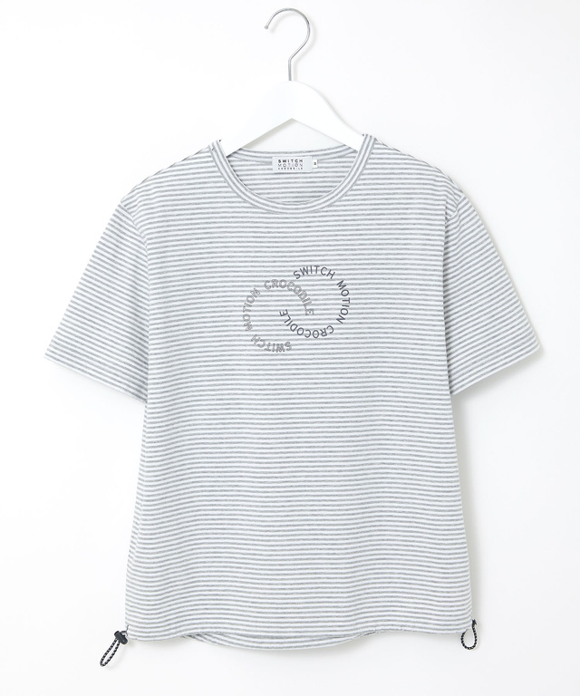ロゴリング プリント Tシャツ