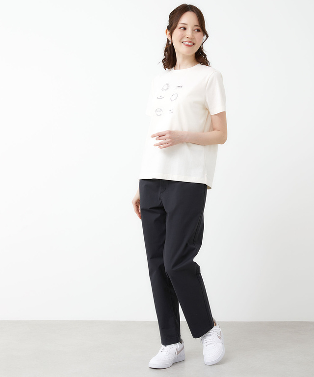 スノーコットン プリント Tシャツ【接触冷感】