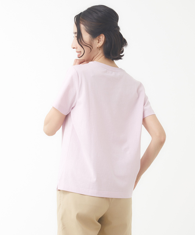 スノーコットン プリント Tシャツ【接触冷感】