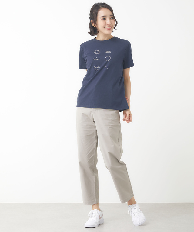 スノーコットン プリント Tシャツ【接触冷感】