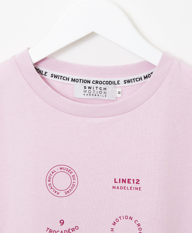 スノーコットン プリント Tシャツ【接触冷感】