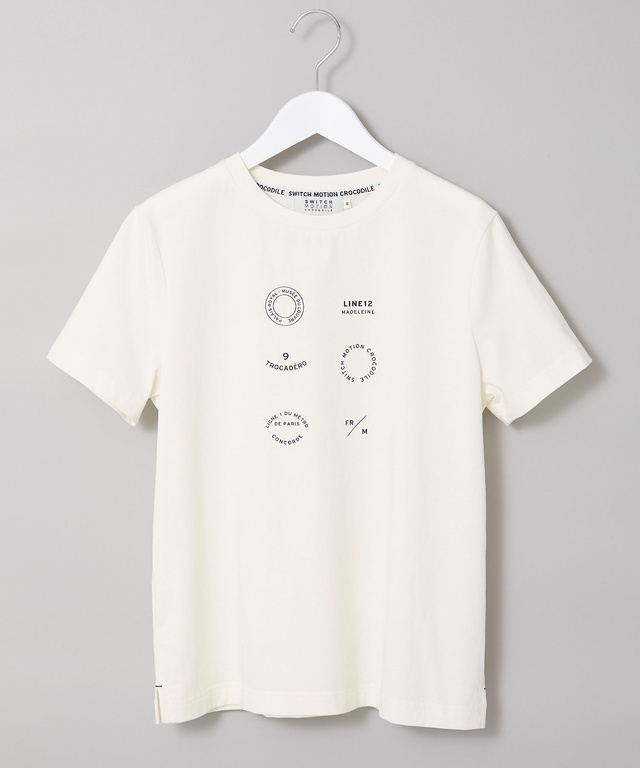 スノーコットン プリント Tシャツ【接触冷感】