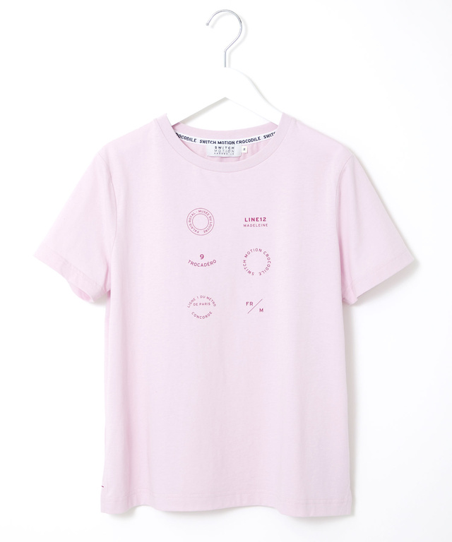 スノーコットン プリント Tシャツ【接触冷感】