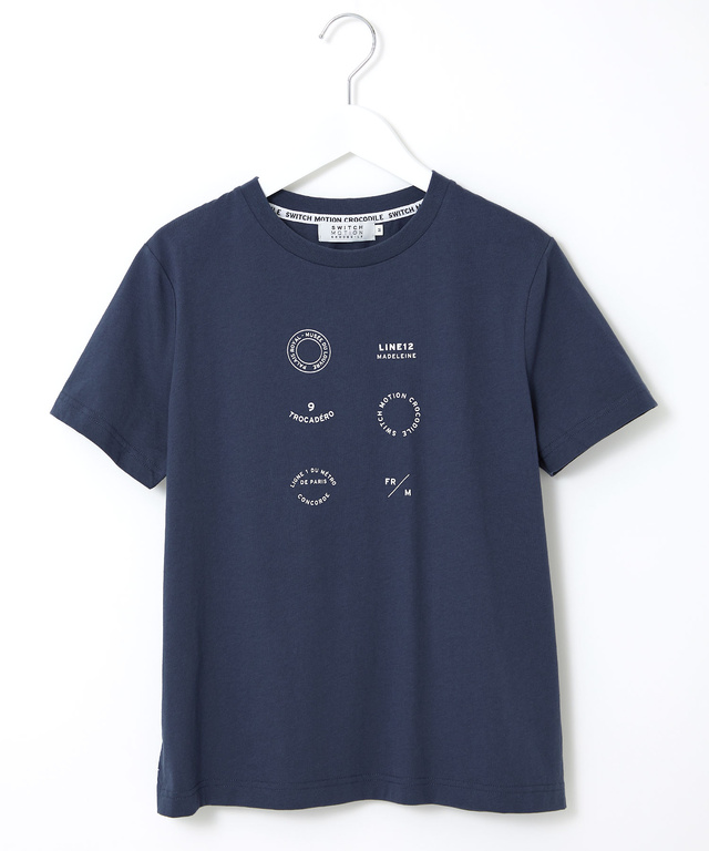 スノーコットン プリント Tシャツ【接触冷感】