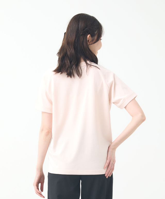 プレーティング天竺 ロールアップ Tシャツ【接触冷感】