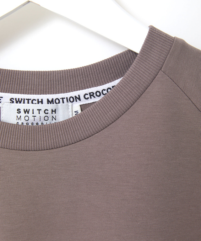 プレーティング天竺 ロールアップ Tシャツ【接触冷感】