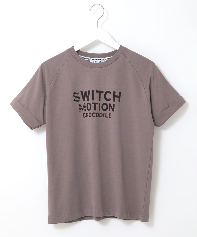 プレーティング天竺 ロールアップ Tシャツ【接触冷感】