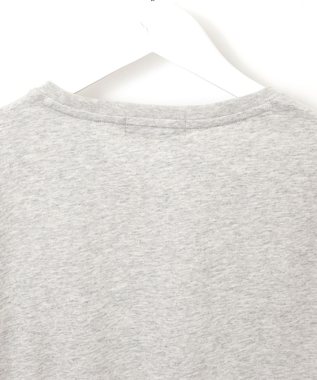 マップ柄プリント 長袖 Tシャツ