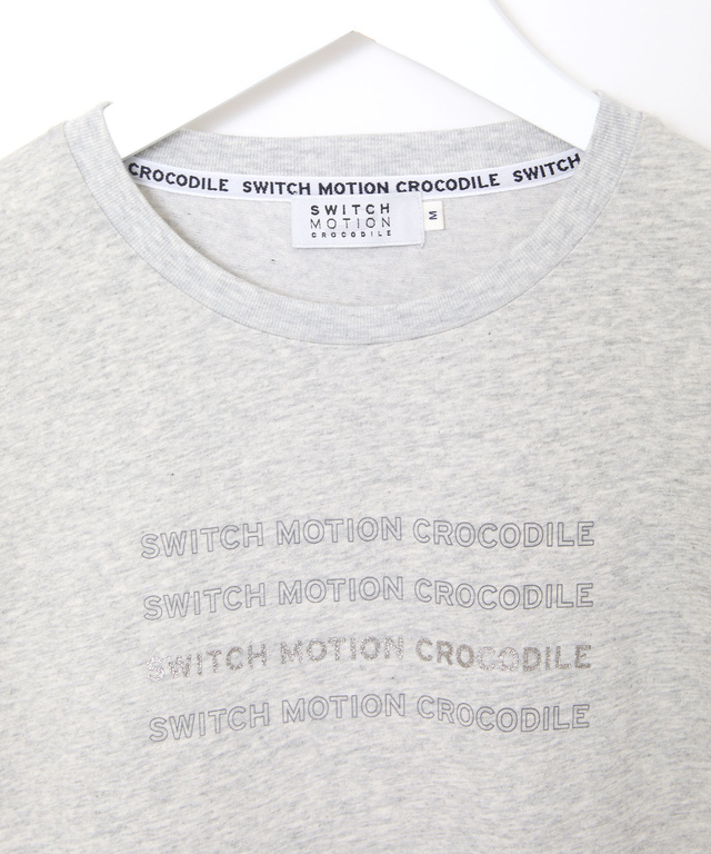 ロゴプリント クルーネック Tシャツ 【吸汗速乾】