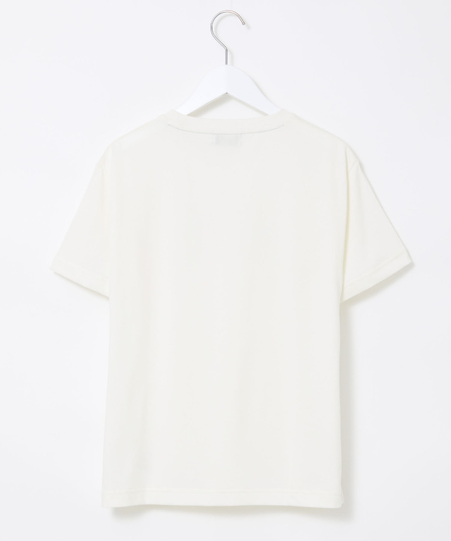 ロゴプリント クルーネック Tシャツ 【吸汗速乾】