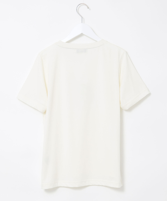 マップ柄 サイドスリット Tシャツ【吸汗速乾】