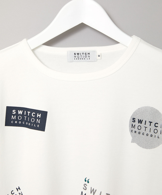 スムース ロゴ プリントTシャツ【接触冷感】
