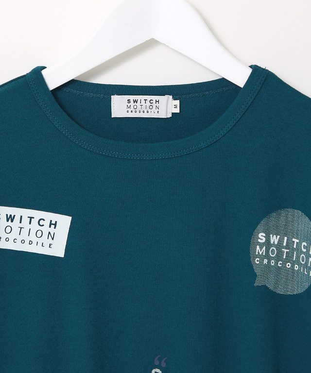 スムース ロゴ プリントTシャツ【接触冷感】