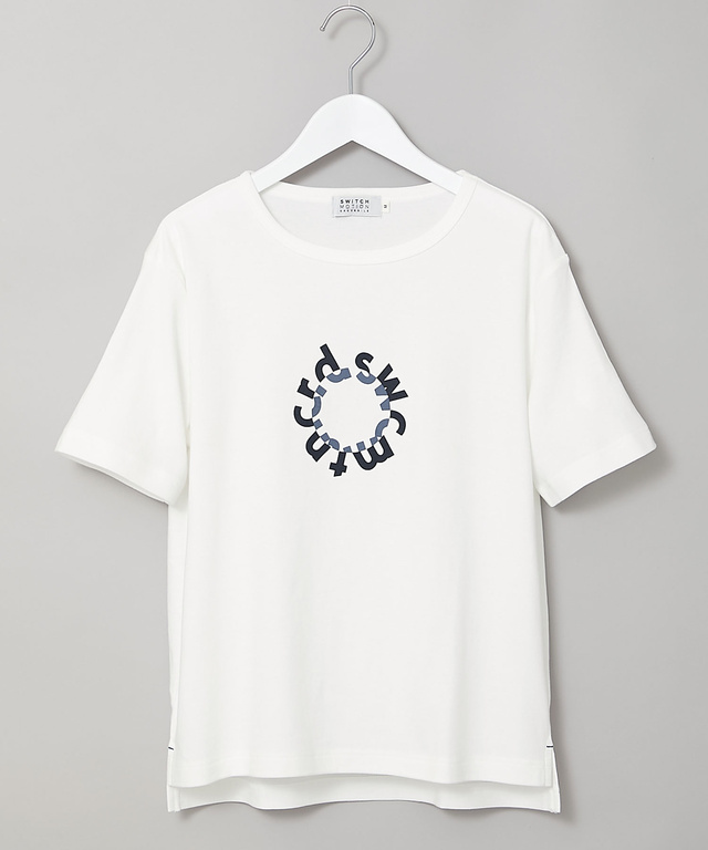 スムース プリントモチーフ Tシャツ【接触冷感】