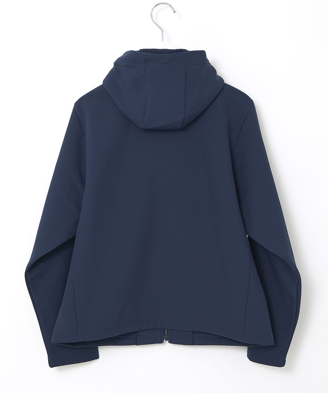 ジャージ素材 フルジップ パーカー