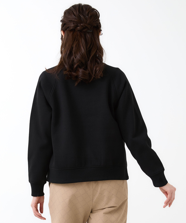 裏起毛 ラグランスリーブ ブルゾン