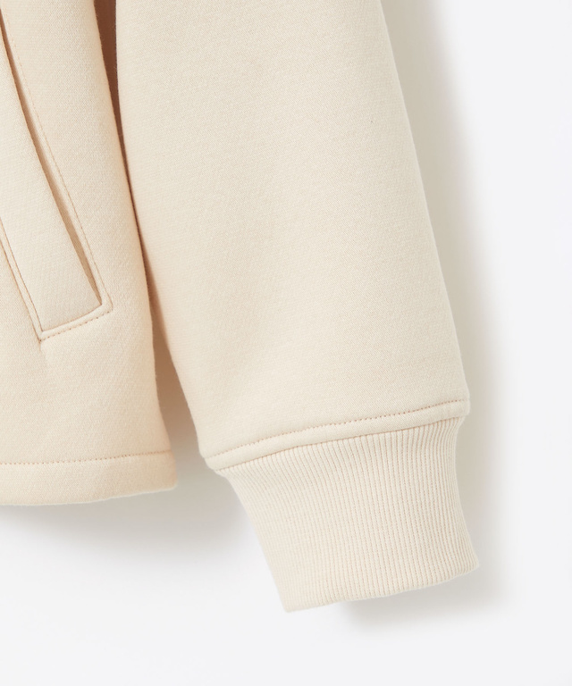 裏起毛 ラグランスリーブ ブルゾン