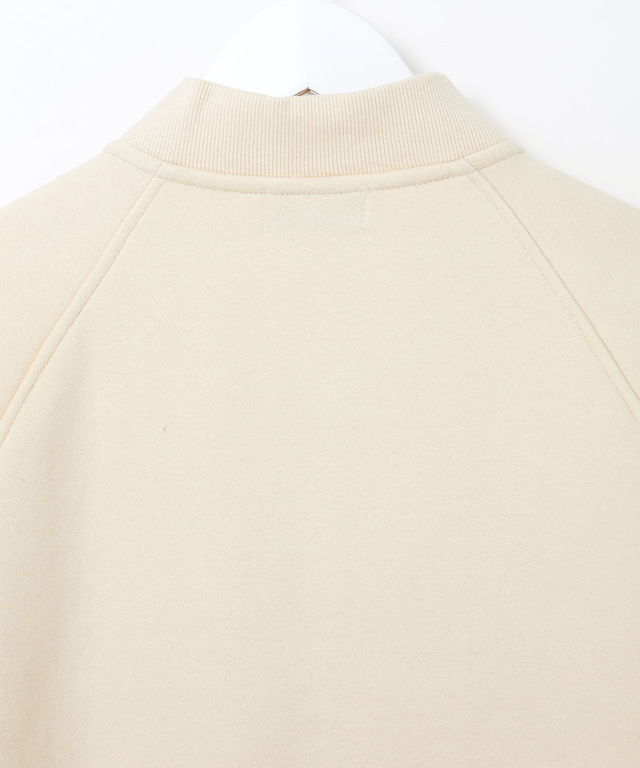 裏起毛 ラグランスリーブ ブルゾン