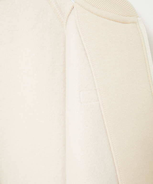 裏起毛 ラグランスリーブ ブルゾン