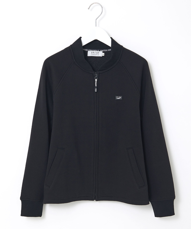 裏起毛 ラグランスリーブ ブルゾン