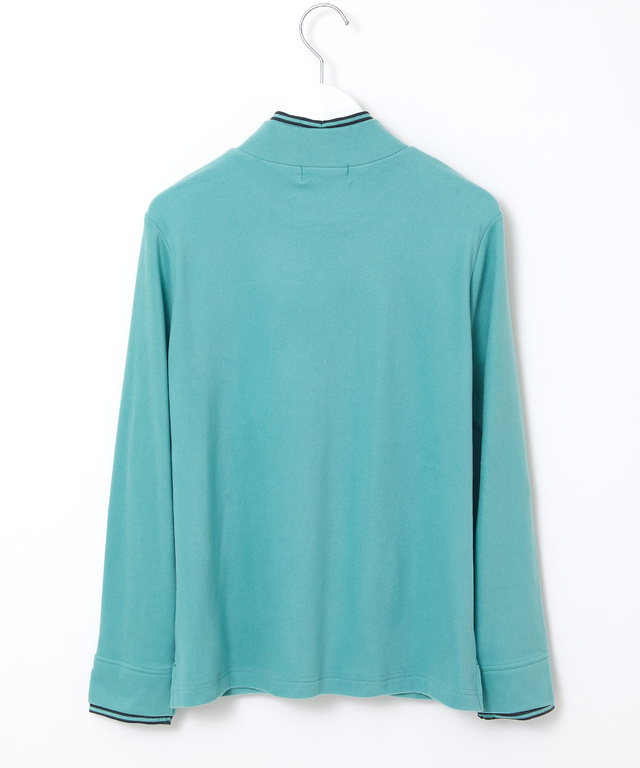 天竺 ハイネック デザインカットソー