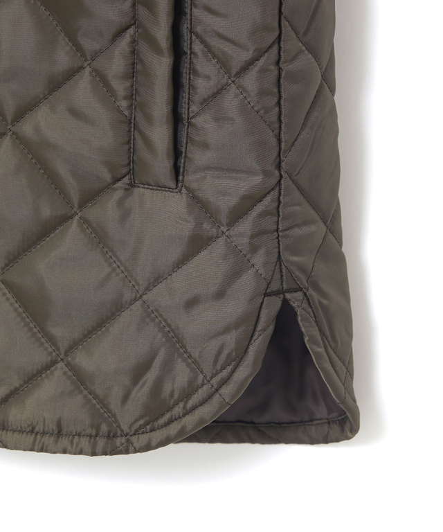 鹿の子 ドッキング キルトジャケット