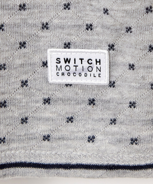 小花柄 ジャカード カットソー