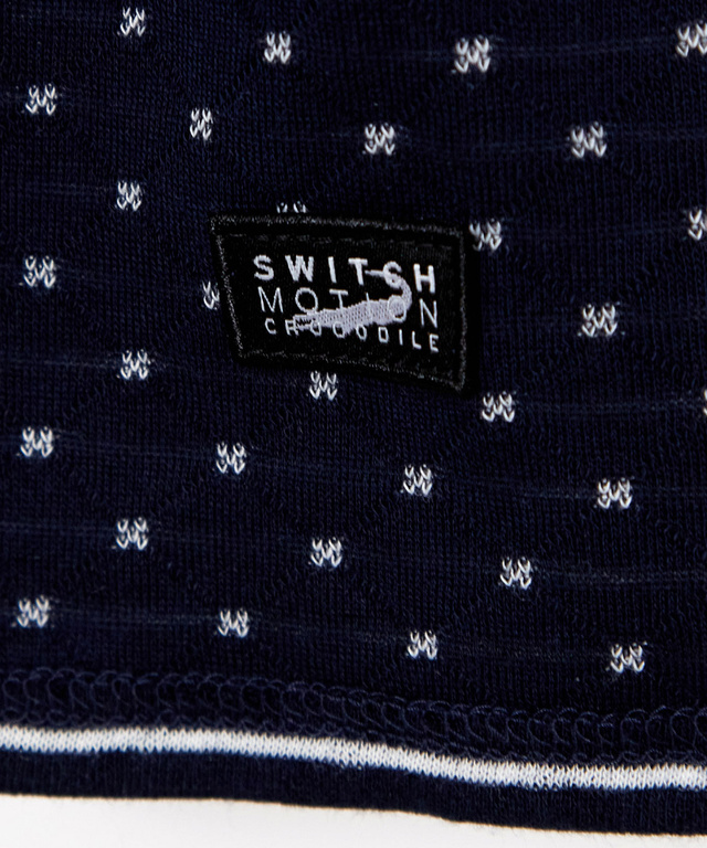 小花柄 ジャカード カットソー