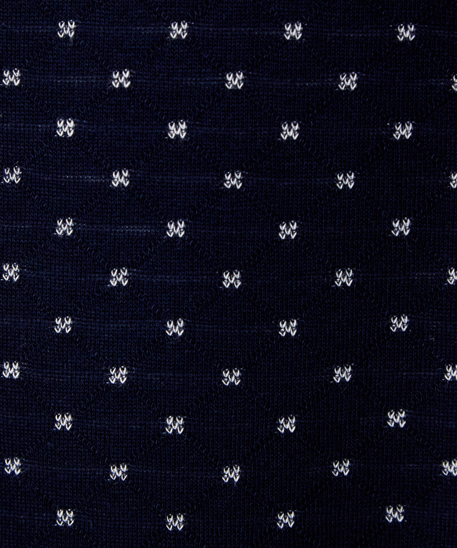 小花柄 ジャカード カットソー