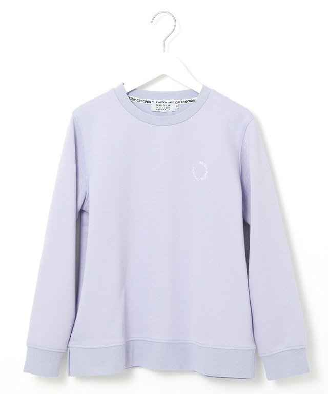 鹿の子 クルーネック トレーナー