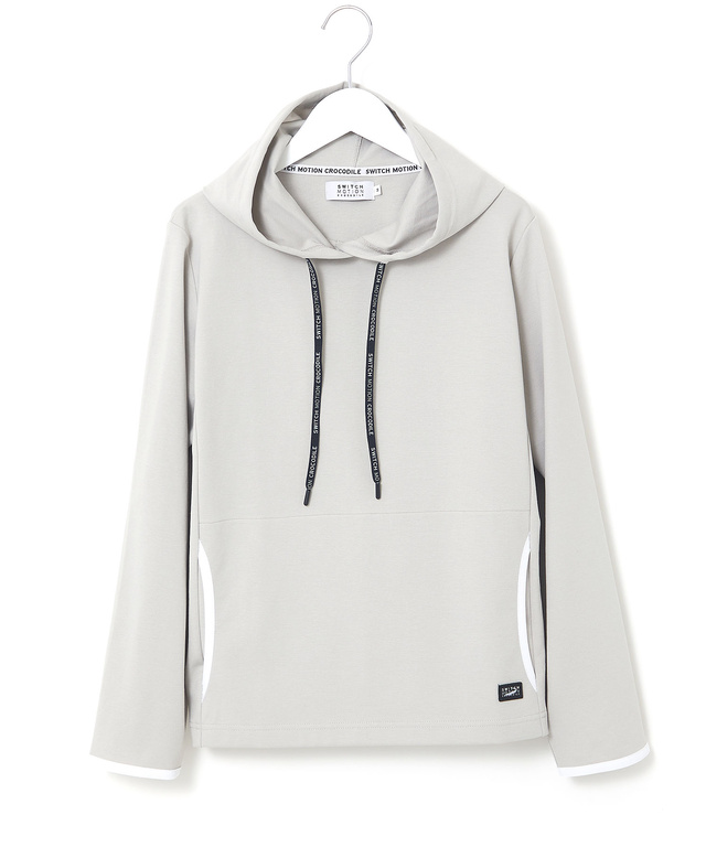 ストレッチポンチ プルオーバーパーカー