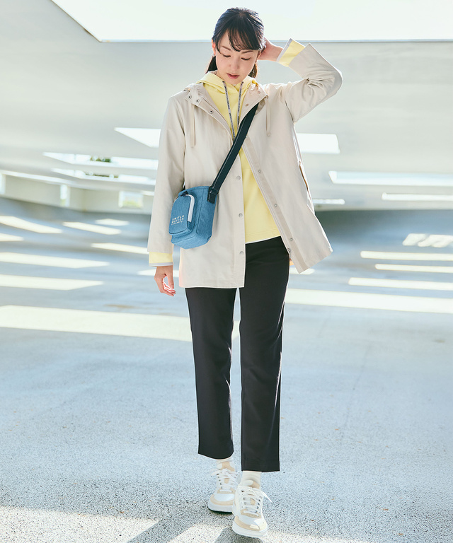 プレーティング天竺 襟フリル カットソー【吸汗速乾】