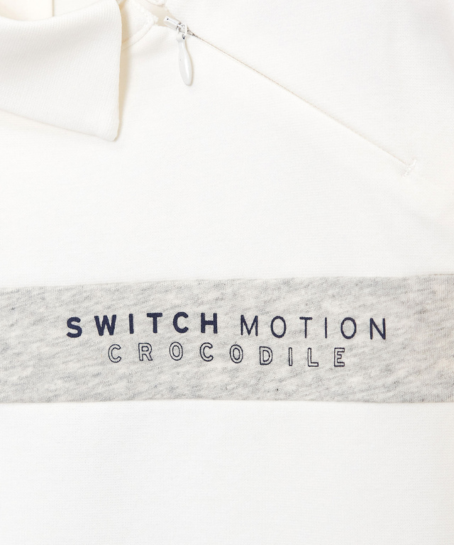 ストレッチポンチ 襟デザイン カットソー