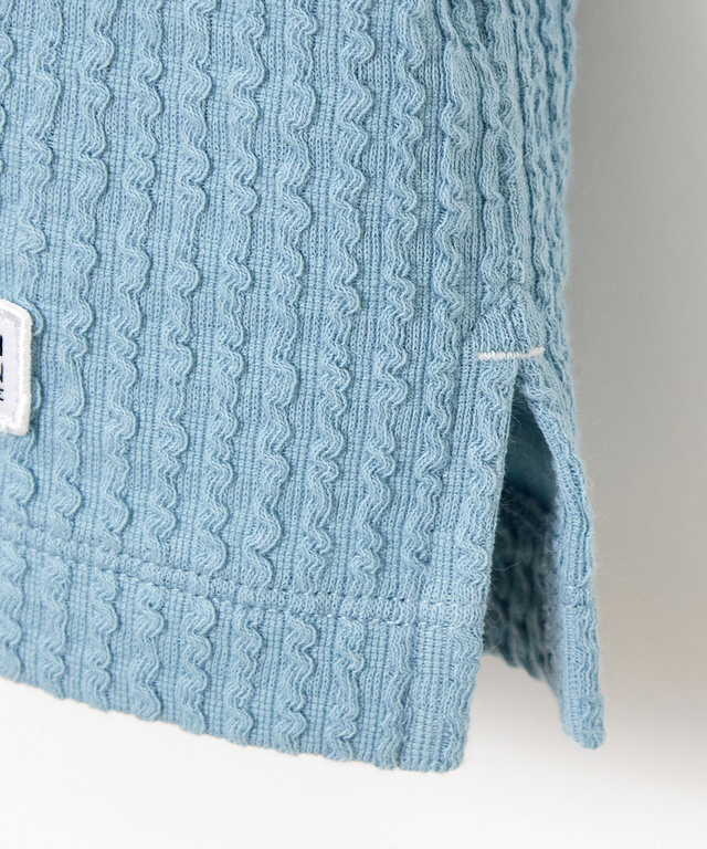 ケーブルジャカード クルーネック カットソー