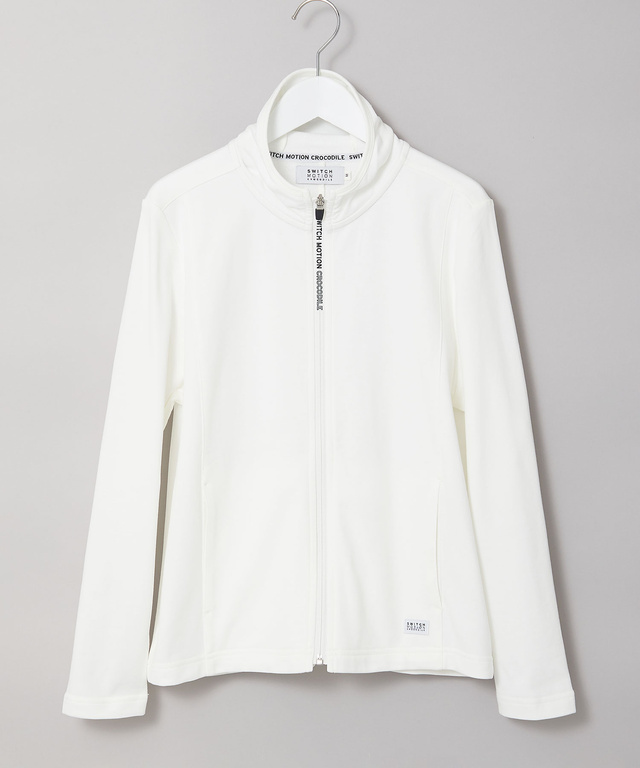 裏毛 フード付き ロゴジップ パーカー