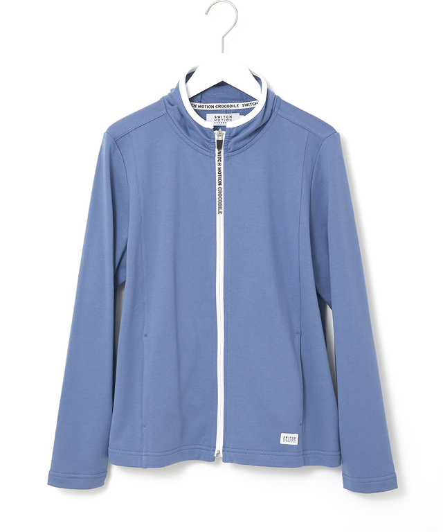 裏毛 フード付き ロゴジップ パーカー