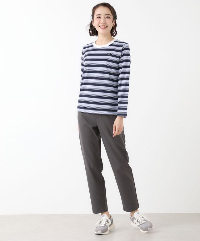 天竺 ボーダー Tシャツ