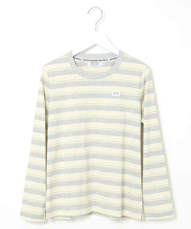 天竺 ボーダー Tシャツ