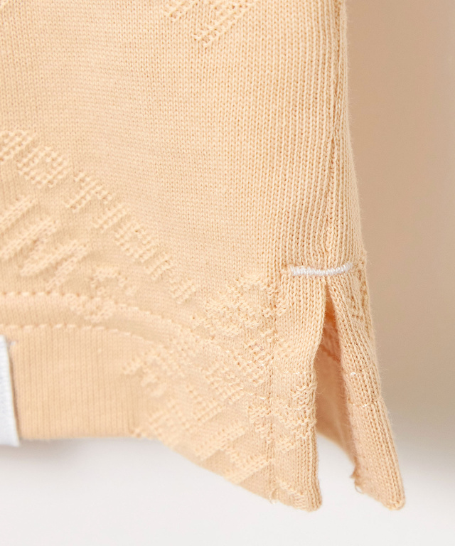 バイヤス ロゴ ジャカード カットソー