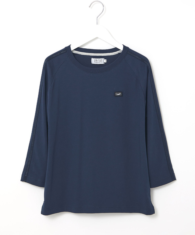 プレーティング天竺 テープライン Tシャツ【吸汗速乾】