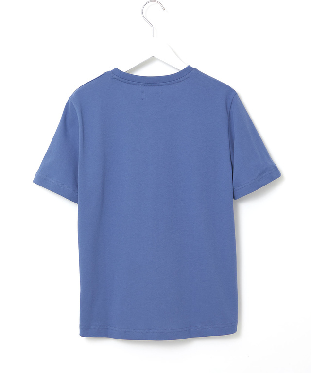 プレーティング天竺 ロゴプリント Tシャツ