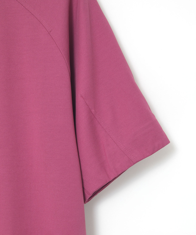 プレーティング天竺 パフスリーブ Tシャツ【接触冷感】