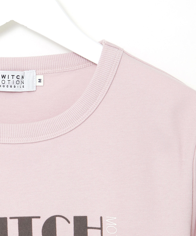 スムース ロゴプリント Tシャツ