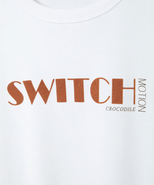 スムース ロゴプリント Tシャツ