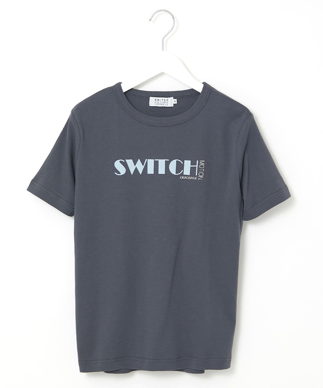 スムース ロゴプリント Tシャツ