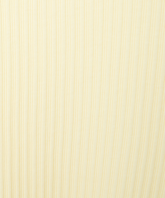 シアーストライプ クルーネック カットソー