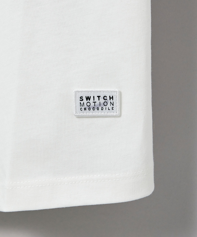 スノーコットン フロントギャザー Tシャツ【接触冷感】